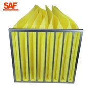 Penapis udara beg gentian kaca untuk keadaan